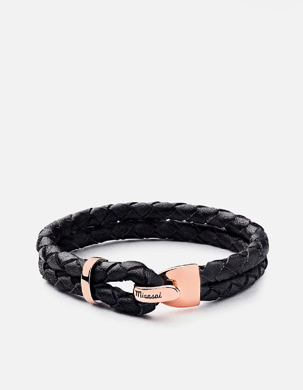 Shop Signature Jewelry Styles At Exclusive Prices Beacon Leather Bracelet, Rose Plated