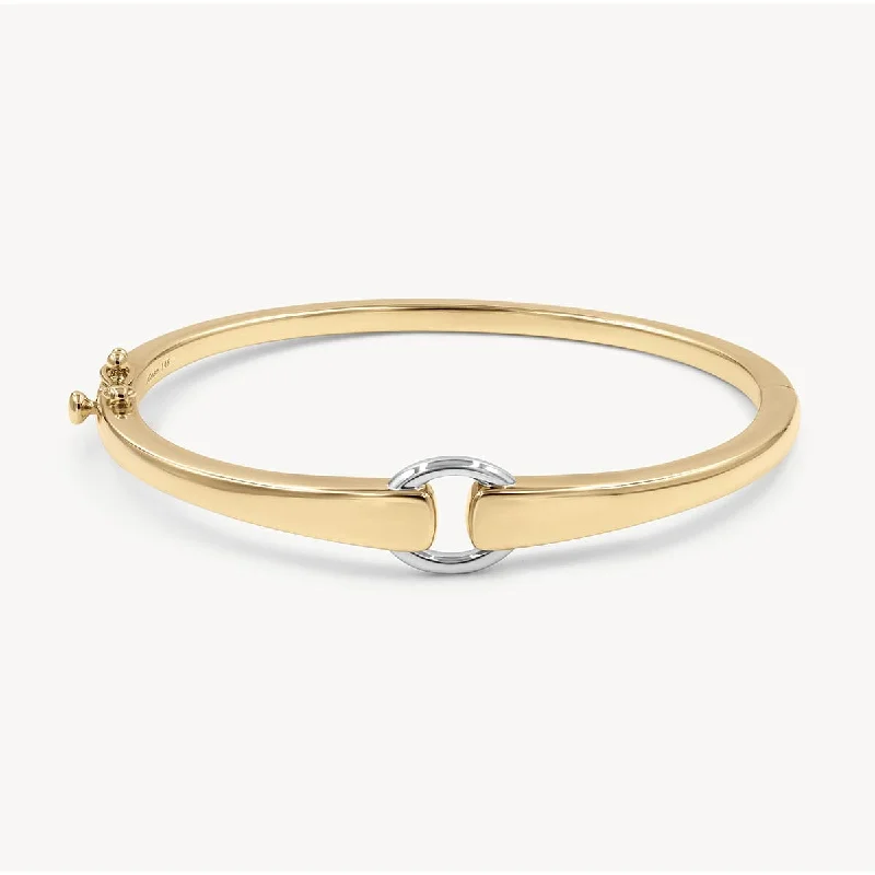 Get Your Favorite Jewelry At The Best Price Two-Toned Buckle Bracelet