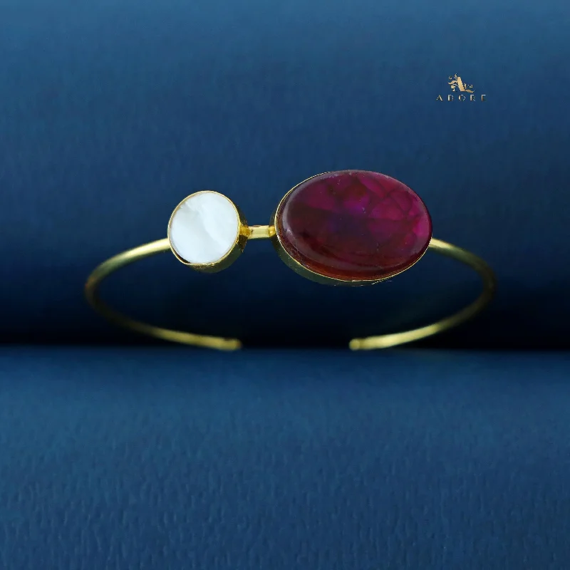 Limited-Time Jewelry Sale – Don't Miss These Deals Carmella Golden MOP Bangle