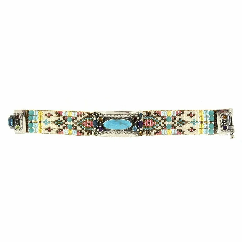 Exclusive Jewelry Markdowns – Limited-Time Offer Chili Rose Cowgirl Bracelet-Turquoise & Desert Sand -Gemstone Exclusive Jewelry Markdowns – Limited-Time Offer Chili Rose Cowgirl Bracelet-Turquoise & Desert Sand -Gemstone