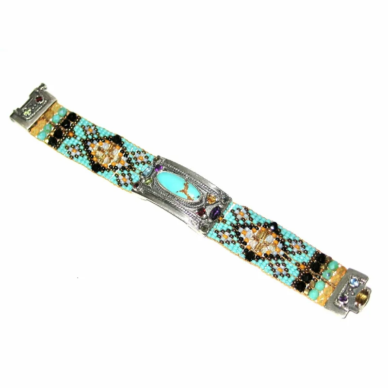 Exclusive Jewelry Bundles At Discounted Prices Chili Rose Cornfields Cowgirl Bracelet with Gemstones Exclusive Jewelry Bundles At Discounted Prices Chili Rose Cornfields Cowgirl Bracelet with Gemstones