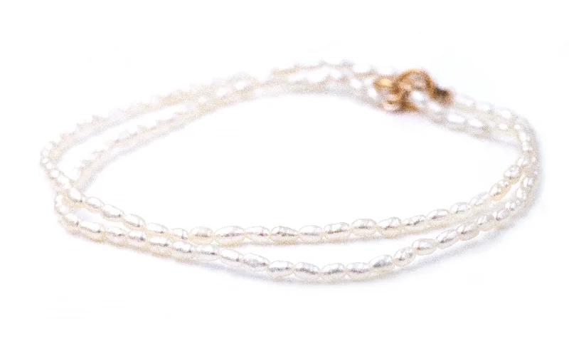 Your Dream Jewelry At Dream Prices Two Strand Freshwater Seed Pearl Bracelet
