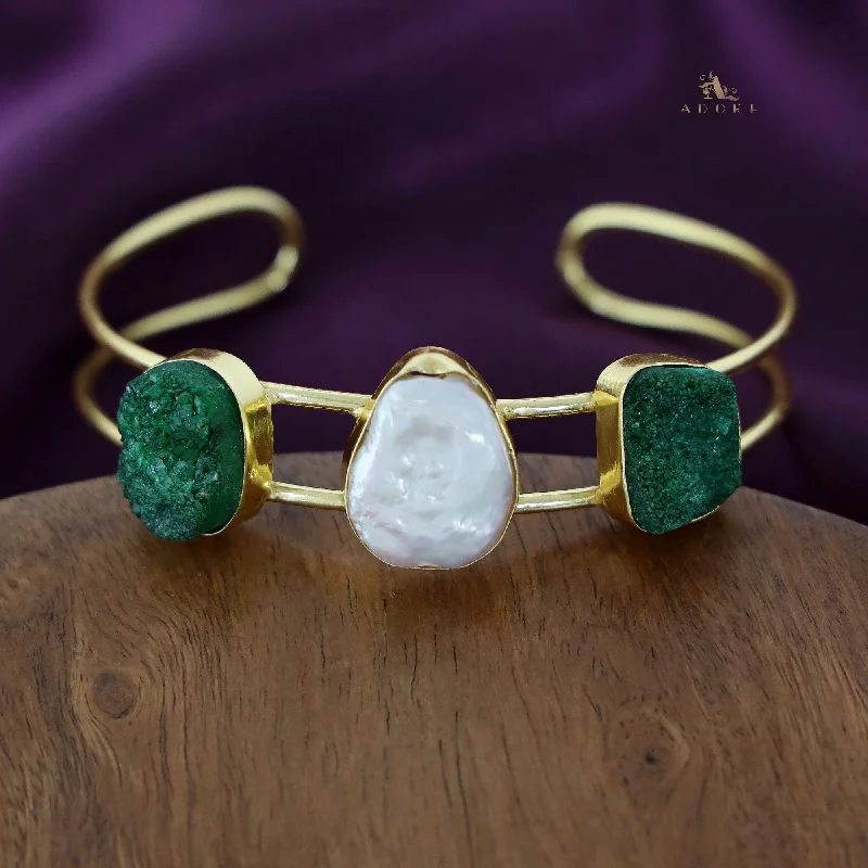 Last Chance To Grab Your Favorite Jewelry At A Discount Garima Golden Baroque + Dual Raw Stone Bangle Last Chance To Grab Your Favorite Jewelry At A Discount Garima Golden Baroque + Dual Raw Stone Bangle