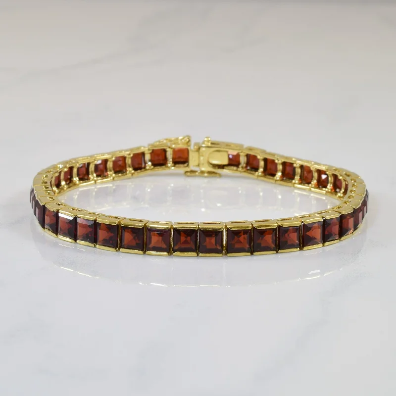 Jewelry Deals That Sparkle – Shop Today Square Cut Garnet Bracelet | 16.00ctw | 7" | Jewelry Deals That Sparkle – Shop Today Square Cut Garnet Bracelet | 16.00ctw | 7" |
