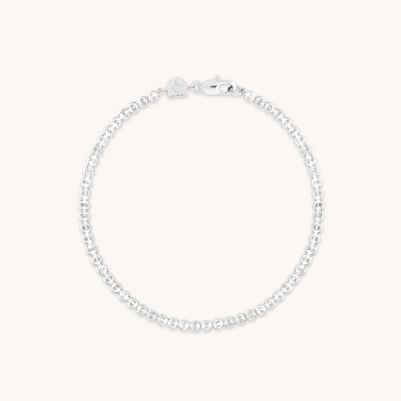Grab Your Favorite Jewelry At The Lowest Prices Gleam Bold Tennis Chain Bracelet in Silver Grab Your Favorite Jewelry At The Lowest Prices Gleam Bold Tennis Chain Bracelet in Silver