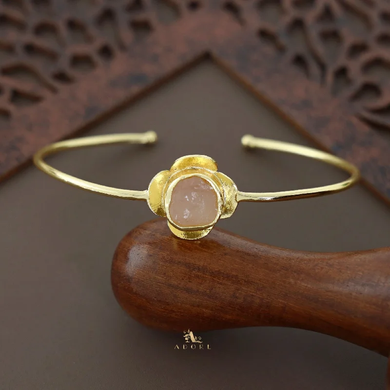 Accessorize For Less – Luxury Jewelry At Affordable Prices Golden Blooming Flower Raw Stone Bangle Accessorize For Less – Luxury Jewelry At Affordable Prices Golden Blooming Flower Raw Stone Bangle