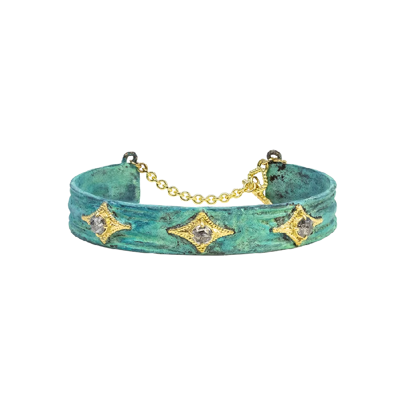 Dazzle With Discounts – Shop Jewelry On Sale Artifact Teal Patina Bracelet