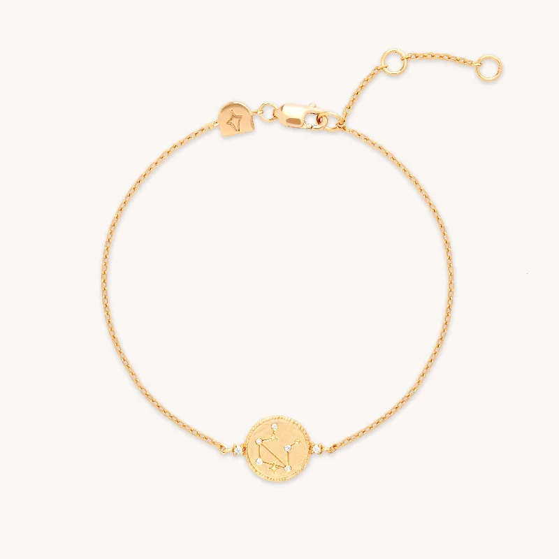 Dazzle With Discounts – Shop Jewelry On Sale Libra Zodiac Bracelet in Gold