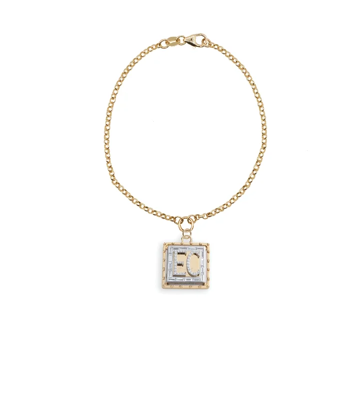 Premium Diamond Jewelry For Unforgettable Moments Lovestruck : Custom Pierced Diamond Small Belcher Bracelet Premium Diamond Jewelry For Unforgettable Moments Lovestruck : Custom Pierced Diamond Small Belcher Bracelet