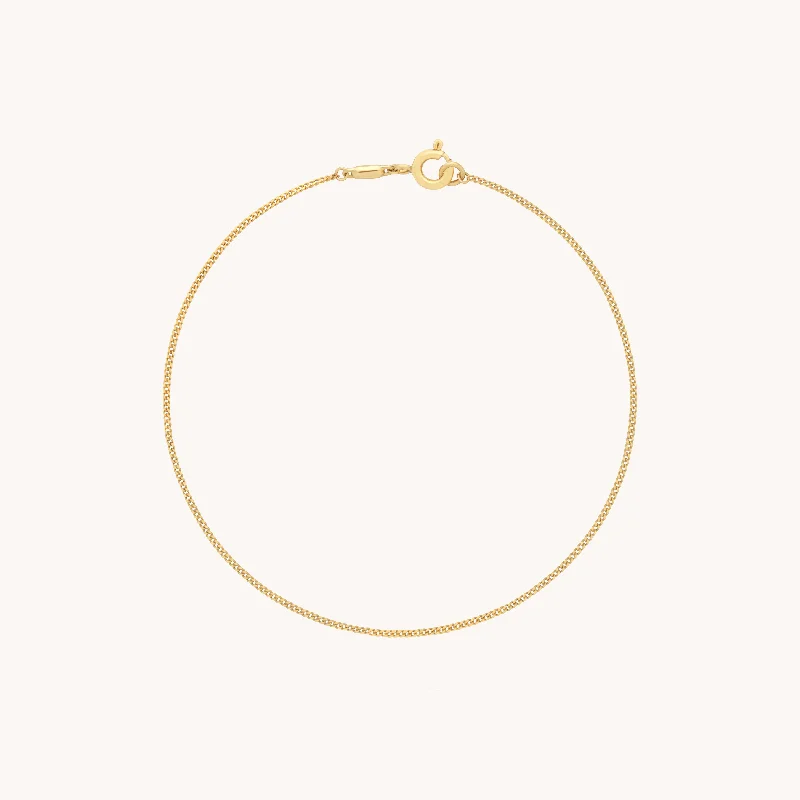 The Perfect Accessory For Less – Jewelry Sale Live Miyu Chain Bracelet in Solid Gold