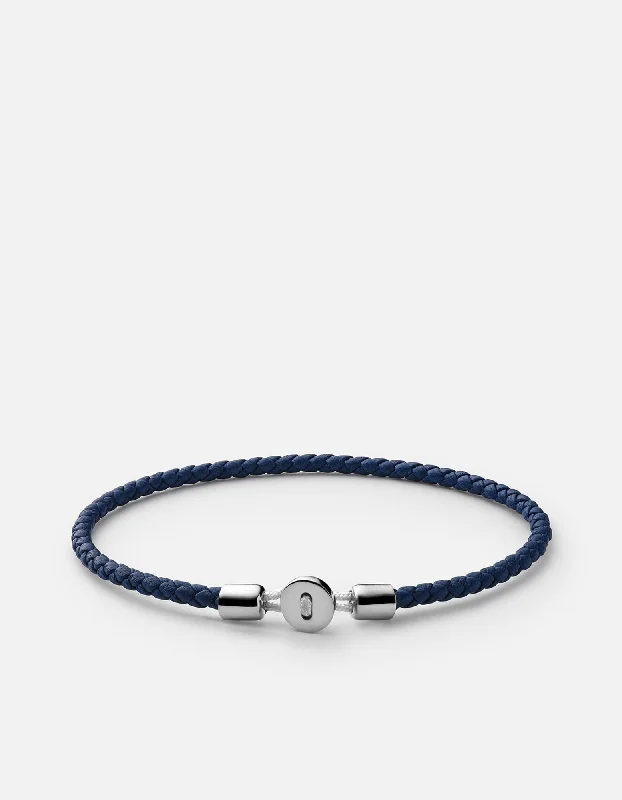 Flash Deals On Fine Jewelry – Shop Before It's Gone Nexus Leather Bracelet, Sterling Silver Flash Deals On Fine Jewelry – Shop Before It's Gone Nexus Leather Bracelet, Sterling Silver
