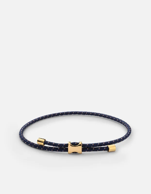 Your Dream Jewelry At Dream Prices Orson Pull Bungee Rope Bracelet, Gold Vermeil