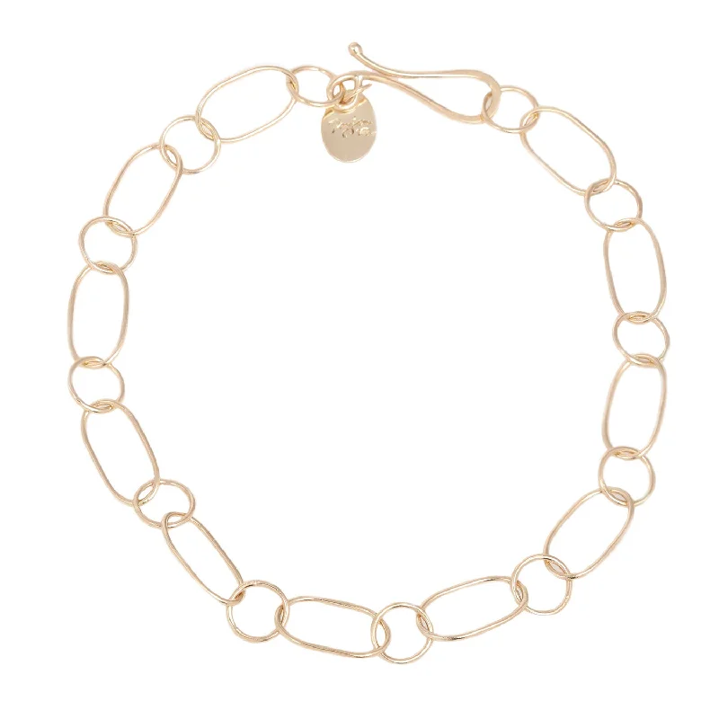 Shop Trending Jewelry With Exclusive Savings Oval and Round Chain Bracelet