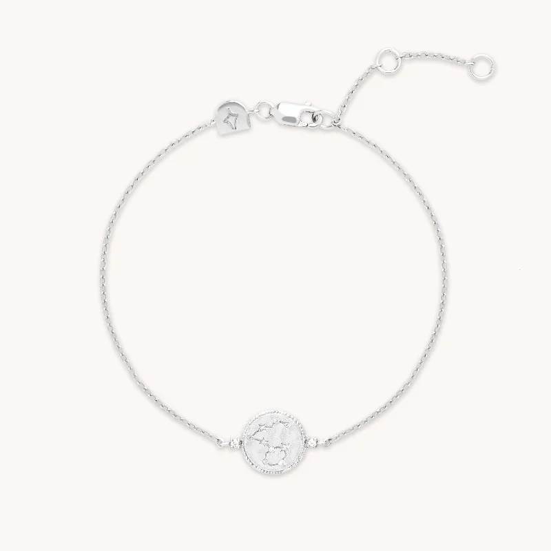 Elegant Jewelry Styles At Budget-Friendly Prices Pisces Zodiac Bracelet in Silver