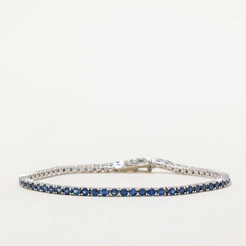 Exclusive Jewelry Offers – Sparkle For Less Sapphire Tennis Bracelet | 2.00ctw | 7" | Exclusive Jewelry Offers – Sparkle For Less Sapphire Tennis Bracelet | 2.00ctw | 7" |