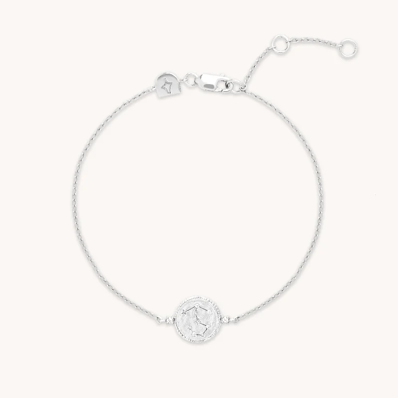 Stunning Jewelry At Even More Stunning Prices Scorpio Zodiac Bracelet in Silver