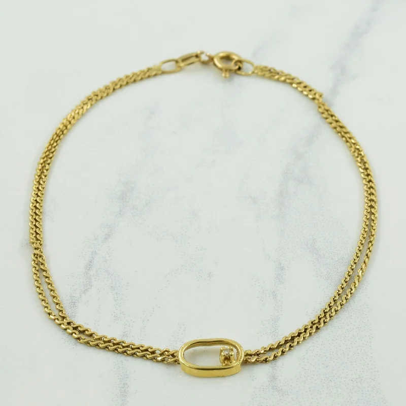 Grab Stylish Jewelry Before The Sale Ends Single Stone Diamond Bracelet | 0.01ct | 7.5" | Grab Stylish Jewelry Before The Sale Ends Single Stone Diamond Bracelet | 0.01ct | 7.5" |