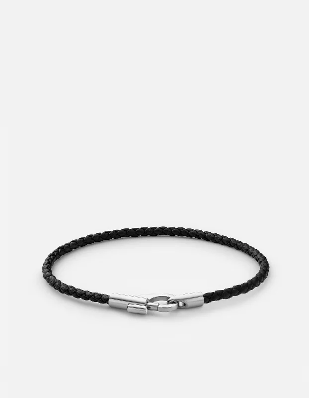 Personalized Jewelry Sale – Meaningful Gifts At Great Prices Snap Leather Bracelet, Sterling Silver Personalized Jewelry Sale – Meaningful Gifts At Great Prices Snap Leather Bracelet, Sterling Silver