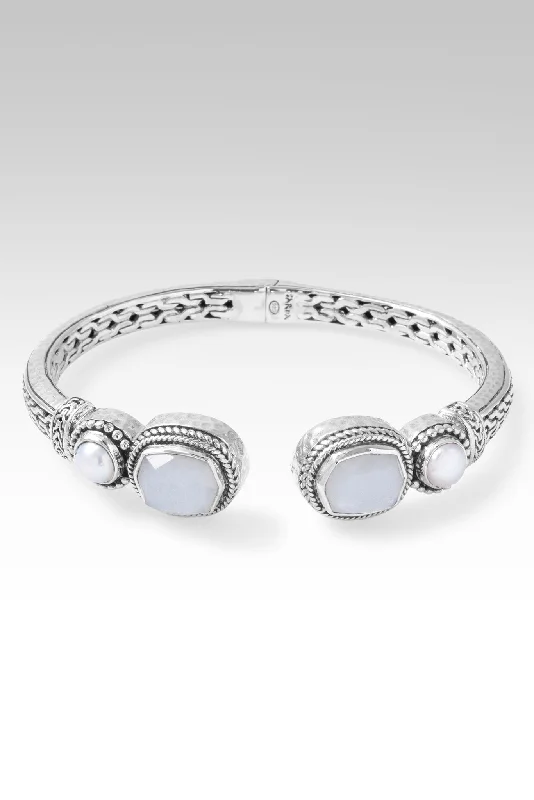 Luxury Jewelry Now At Special Promotional Rates Always With You Tip-to-Tip Bracelet™ in White Moonstone Luxury Jewelry Now At Special Promotional Rates Always With You Tip-to-Tip Bracelet™ in White Moonstone