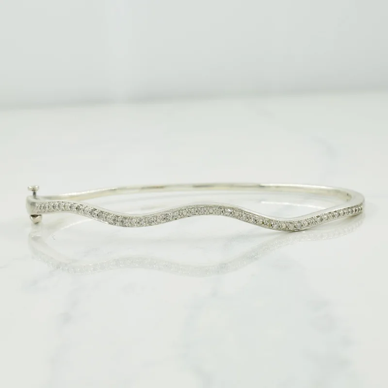 The Perfect Jewelry Piece At The Perfect Discount Sterling Silver Diamond Bracelet | 0.15ctw | 7.5" | The Perfect Jewelry Piece At The Perfect Discount Sterling Silver Diamond Bracelet | 0.15ctw | 7.5" |