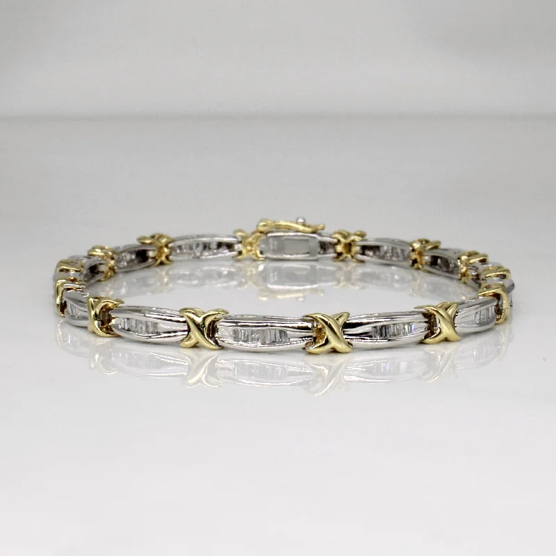 Personalized Jewelry Sale – Unique Pieces At Great Prices Tapered Baguette Cut Diamond Bracelet | 1.00ctw | 7.25" | Personalized Jewelry Sale – Unique Pieces At Great Prices Tapered Baguette Cut Diamond Bracelet | 1.00ctw | 7.25" |