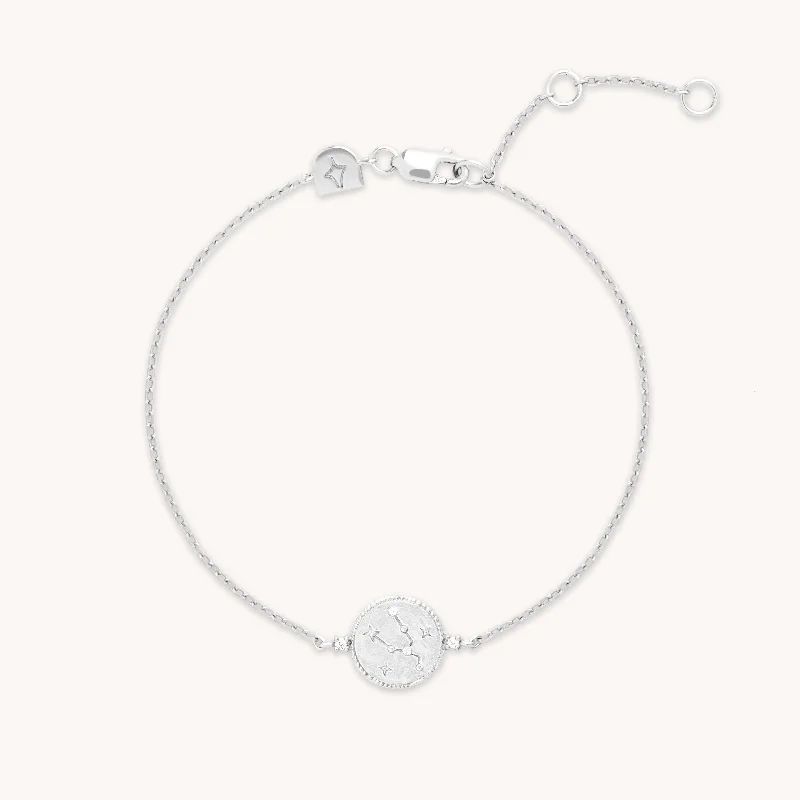 Elevate Your Jewelry Collection With Limited-Time Savings Taurus Zodiac Bracelet in Silver Elevate Your Jewelry Collection With Limited-Time Savings Taurus Zodiac Bracelet in Silver