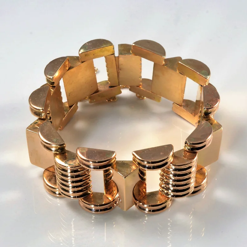 Fine Jewelry, Limited-Time Offers Available Textured Wide Link Chain Bracelet | 7.5" |