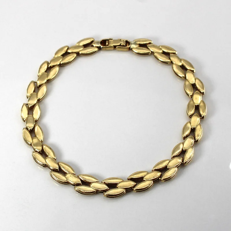 Make Every Moment Shine – Jewelry Discounts Available Textured Yellow Gold Chain Bracelet | 7"| Make Every Moment Shine – Jewelry Discounts Available Textured Yellow Gold Chain Bracelet | 7"|
