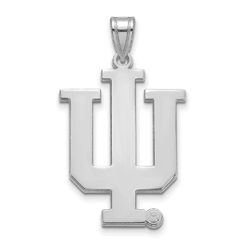 Elegant Necklaces And Bracelets At Limited-Time Offers 10k White Gold Indiana U XL Pendant