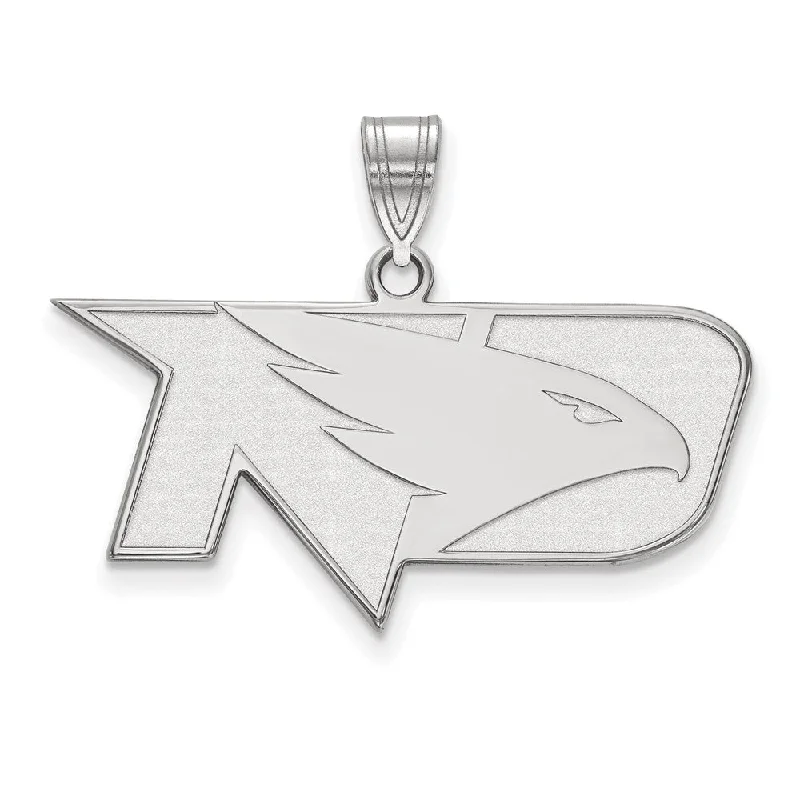 Luxury Jewelry At Unbeatable Discounts 10k White Gold North Dakota Medium Pendant