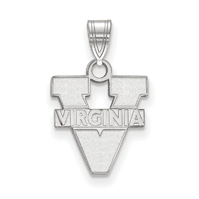 Personalized Jewelry Sale – Unique Pieces At Great Prices 10k White Gold U. of Virginia Small 'V' Logo Pendant Personalized Jewelry Sale – Unique Pieces At Great Prices 10k White Gold U. of Virginia Small 'V' Logo Pendant
