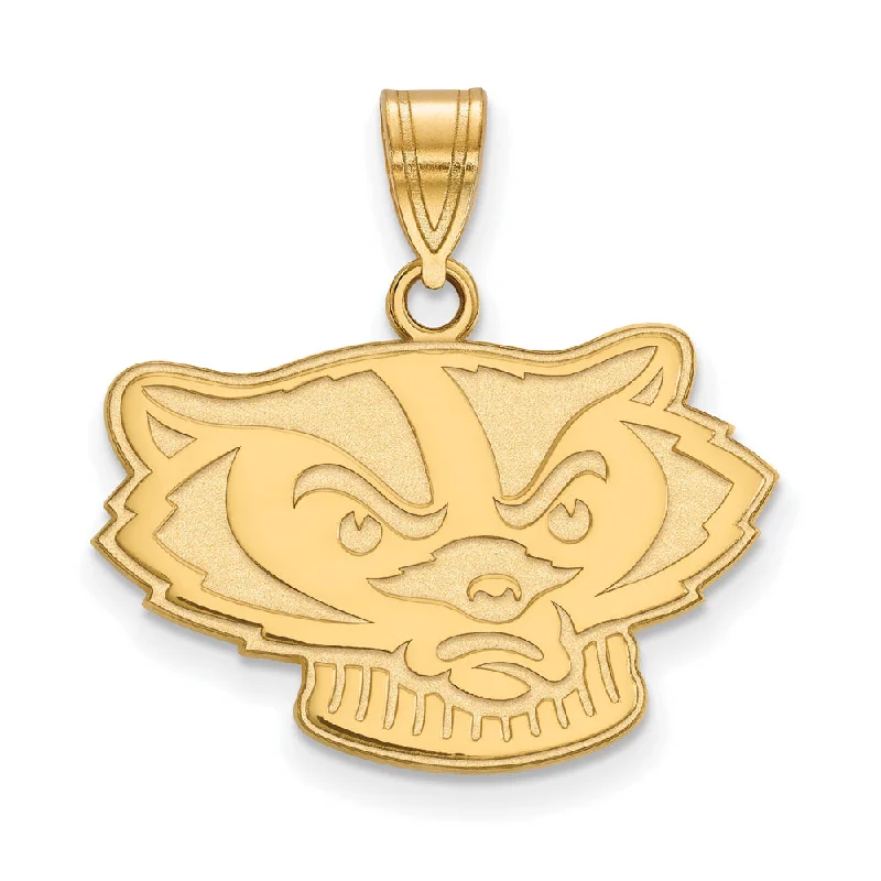 Limited-Time Offer On Premium Jewelry Collections 10k Yellow Gold U. of Wisconsin Medium Mascot Pendant Limited-Time Offer On Premium Jewelry Collections 10k Yellow Gold U. of Wisconsin Medium Mascot Pendant