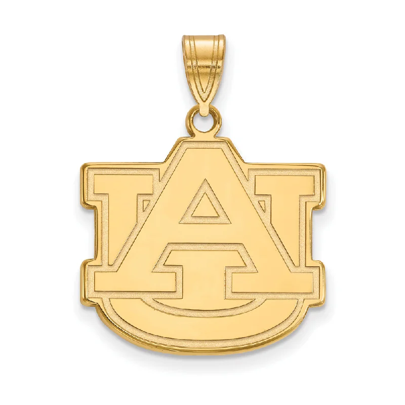 Seasonal Jewelry Deals – Elevate Your Style 14k Gold Plated Silver Auburn Univ Large Pendant Seasonal Jewelry Deals – Elevate Your Style 14k Gold Plated Silver Auburn Univ Large Pendant
