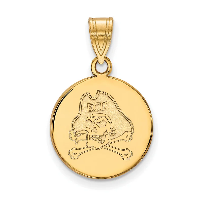 Unmissable Discounts On Timeless Jewelry Pieces 14k Gold Plated Silver East Carolina U Medium Disc Pendant Unmissable Discounts On Timeless Jewelry Pieces 14k Gold Plated Silver East Carolina U Medium Disc Pendant