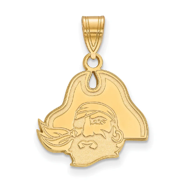 Limited-Time Offer On Premium Jewelry Collections 14k Gold Plated Silver East Carolina U Medium Pendant Limited-Time Offer On Premium Jewelry Collections 14k Gold Plated Silver East Carolina U Medium Pendant
