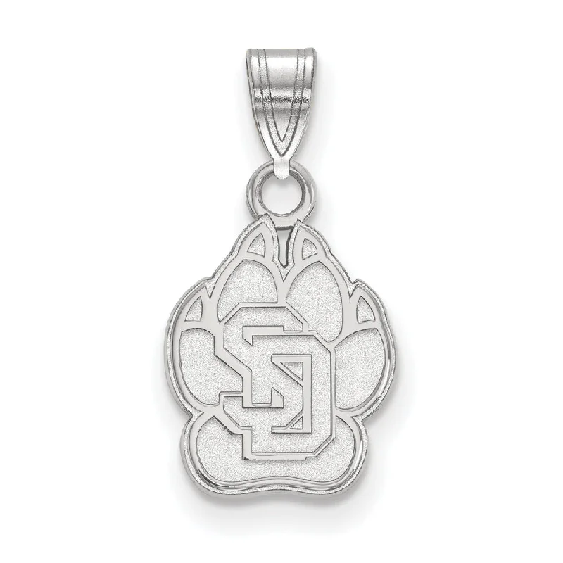 Limited-Time Offer On Premium Jewelry Collections 14k White Gold South Dakota Small Logo Pendant Limited-Time Offer On Premium Jewelry Collections 14k White Gold South Dakota Small Logo Pendant