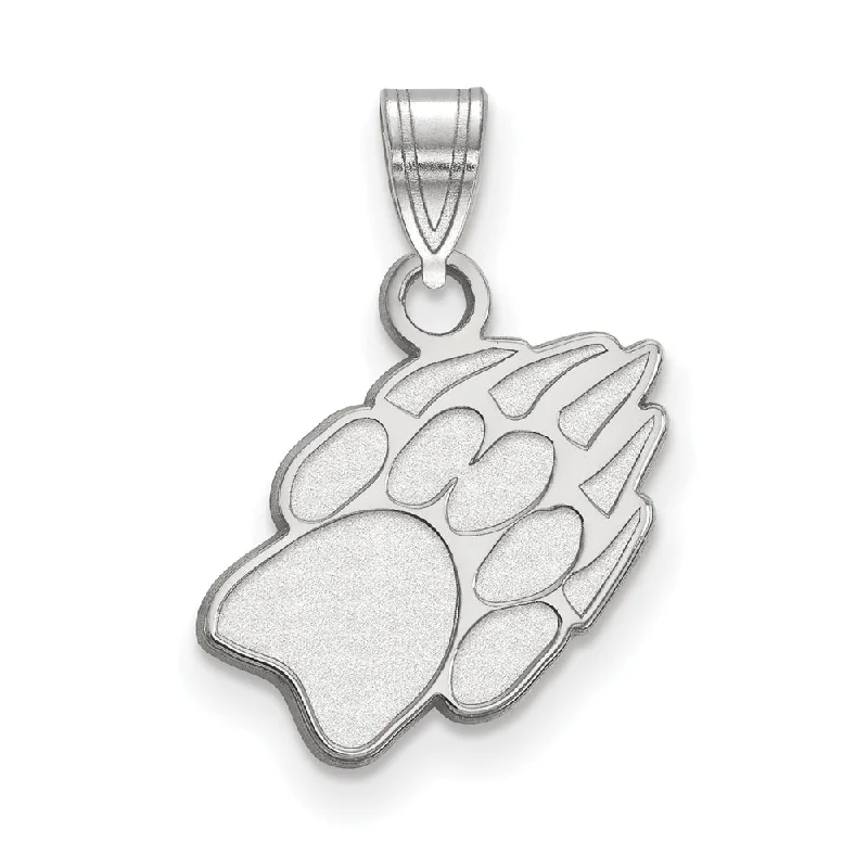 The Perfect Jewelry Piece At The Perfect Discount 14k White Gold U. of Wisconsin Small Badgers Paw Pendant
