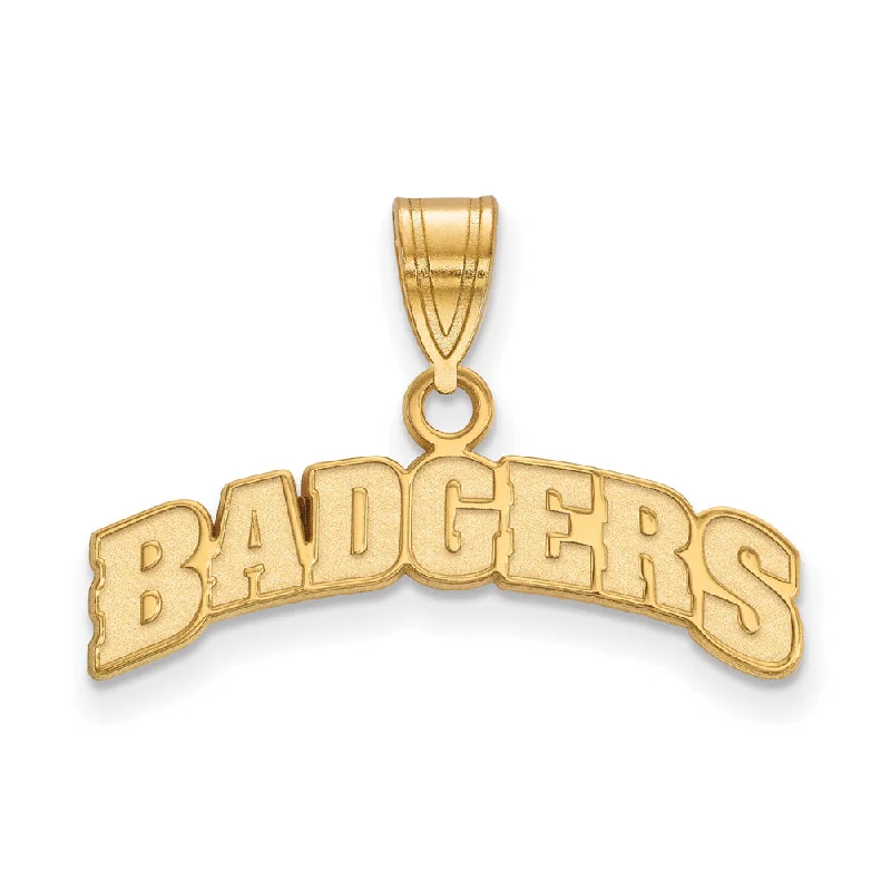 Romantic Heart-Shaped Jewelry For Special Gifts 14k Yellow Gold U. of Wisconsin Medium Script Logo Pendant Romantic Heart-Shaped Jewelry For Special Gifts 14k Yellow Gold U. of Wisconsin Medium Script Logo Pendant