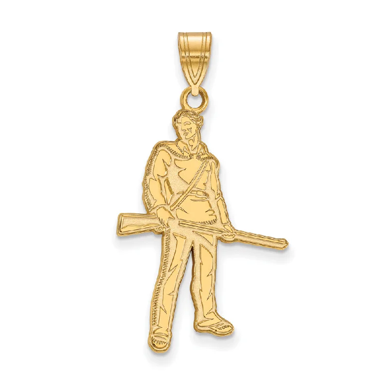 Luxury Jewelry Without The Luxury Price Tag 14k Yellow Gold West Virginia U. Large Mascot Pendant