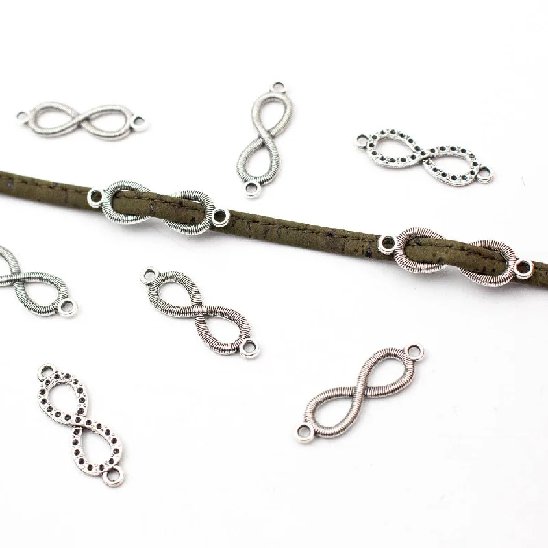 Bohemian-Inspired Jewelry For Free-Spirited Fashion 20 units antique silver infinite pendant for bracelet charms jewelry finding suppliers D-3-373-A