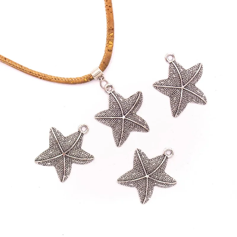 Gorgeous Jewelry, Limited-Time Savings 5 units 41x50mm Pendant antique silver Star Fish jewelry pendant Jewelry Findings & Components D-3-423 Gorgeous Jewelry, Limited-Time Savings 5 units 41x50mm Pendant antique silver Star Fish jewelry pendant Jewelry Findings & Components D-3-423