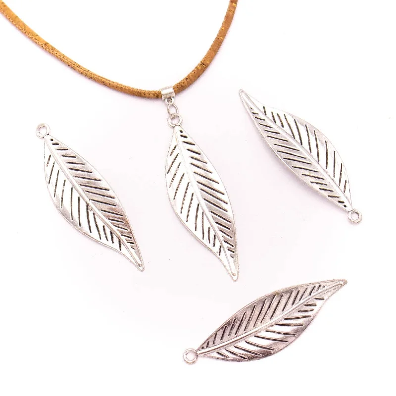 Seasonal Jewelry Sale – Upgrade Your Style Today 5 units 73x21mm Pendant antique silver Feather jewelry pendant Jewelry Findings & Components D-3-410 Seasonal Jewelry Sale – Upgrade Your Style Today 5 units 73x21mm Pendant antique silver Feather jewelry pendant Jewelry Findings & Components D-3-410