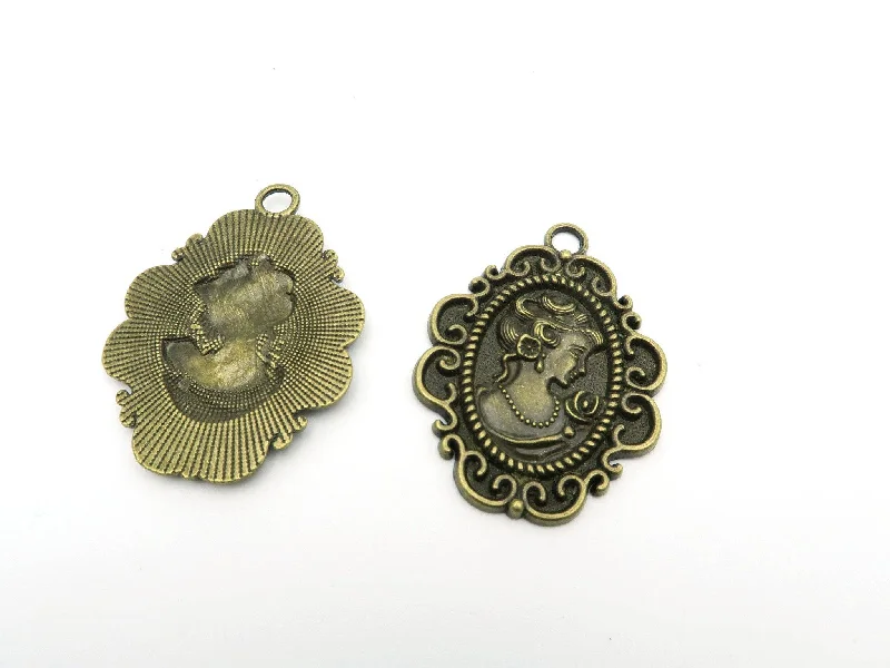 The Perfect Jewelry Piece At The Perfect Discount 5pcs Antique Brass Lady Pendants jewelry supplies jewelry finding D-3-9 The Perfect Jewelry Piece At The Perfect Discount 5pcs Antique Brass Lady Pendants jewelry supplies jewelry finding D-3-9