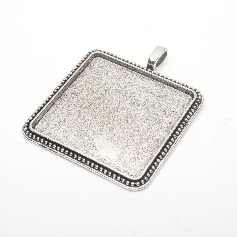 Timeless Jewelry Styles At Wallet-Friendly Prices 5pcs Antique silver square frame pendant 46x46mm zamak jewellery jewelry finding D-3-102 Timeless Jewelry Styles At Wallet-Friendly Prices 5pcs Antique silver square frame pendant 46x46mm zamak jewellery jewelry finding D-3-102