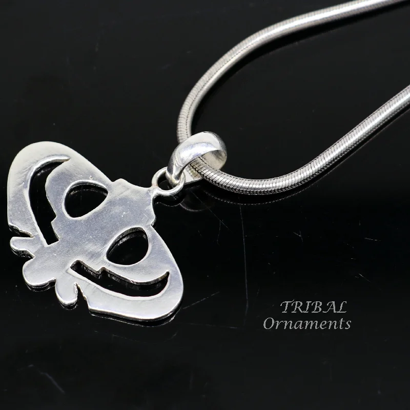 Sparkle On A Budget – Fine Jewelry For Less 925 sterling silver handmade design holy khalsa Waheguru pendant, sikha Sardar symbol pendant, best blessing pendant from india nsp510 Sparkle On A Budget – Fine Jewelry For Less 925 sterling silver handmade design holy khalsa Waheguru pendant, sikha Sardar symbol pendant, best blessing pendant from india nsp510
