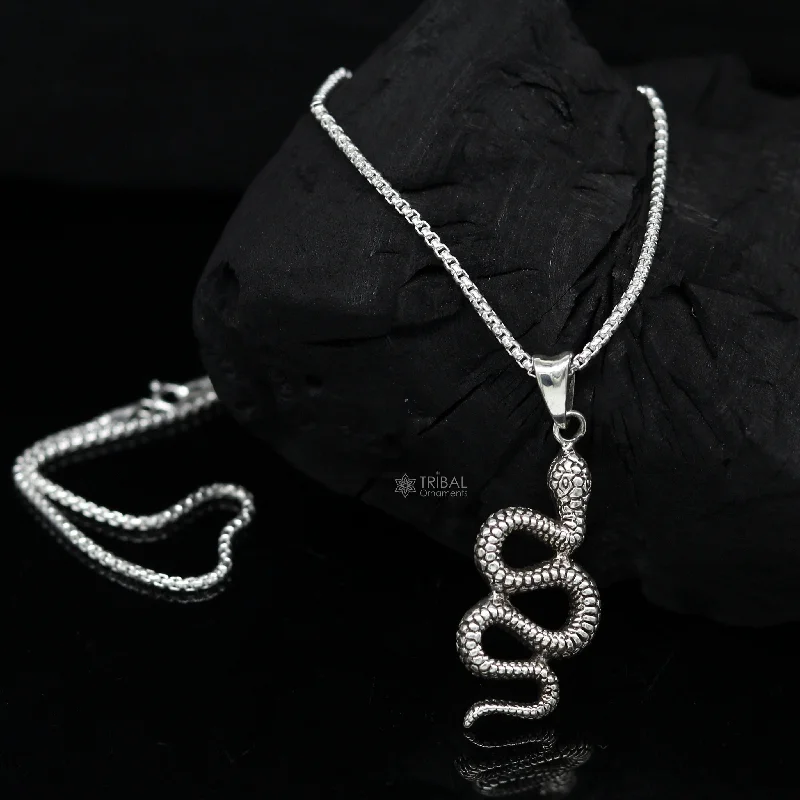 Luxury Jewelry Without The Luxury Price Tag 925 sterling silver unique waved snake pendant/ king cobra snake pendant is n embodiment of timeless beauty and symbolism nsp634 Luxury Jewelry Without The Luxury Price Tag 925 sterling silver unique waved snake pendant/ king cobra snake pendant is n embodiment of timeless beauty and symbolism nsp634
