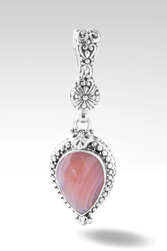 Classic And Modern Jewelry Styles On Sale Choose Joy Pendant™ Apricot Banded Agate
