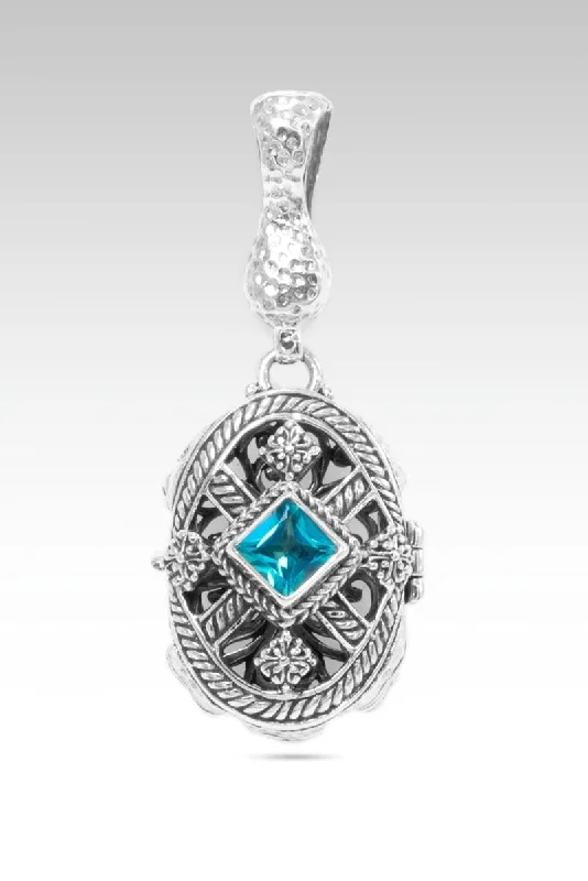 Jewelry Clearance – Final Chance To Save Big Enchanted Locket Pendant™ in Bali Breeze™ Mystic Topaz Jewelry Clearance – Final Chance To Save Big Enchanted Locket Pendant™ in Bali Breeze™ Mystic Topaz