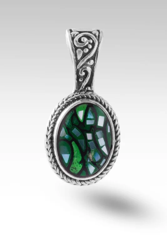 Sparkle For Less – Shop Our Limited-Time Jewelry Deals Everlasting Presence Pendant™ in Green Leaf Mother of Pearl Mosaic Sparkle For Less – Shop Our Limited-Time Jewelry Deals Everlasting Presence Pendant™ in Green Leaf Mother of Pearl Mosaic