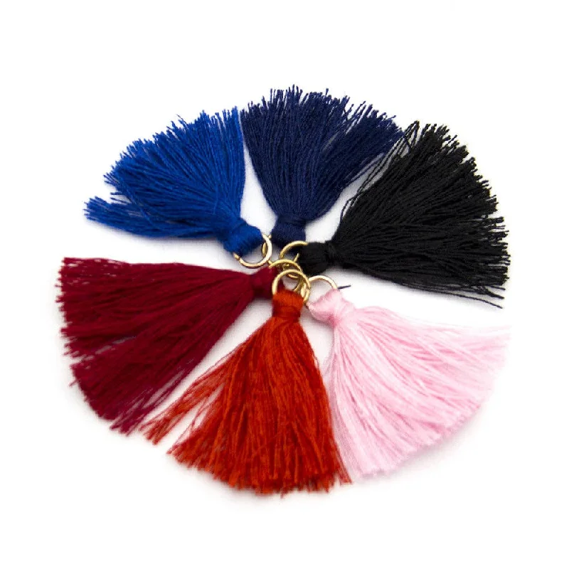 High-End Jewelry, Now More Affordable Than Ever HOT! Promotion products--20 pcs Small Tassel with gold ring Tassels,D-3-299 High-End Jewelry, Now More Affordable Than Ever HOT! Promotion products--20 pcs Small Tassel with gold ring Tassels,D-3-299